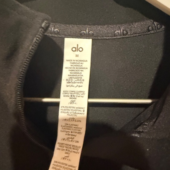 ALO yoga Alosoft 1/2 Zip Rapid Pullover NWT $108 Retail! SIZE Medium - Picture 6 of 10